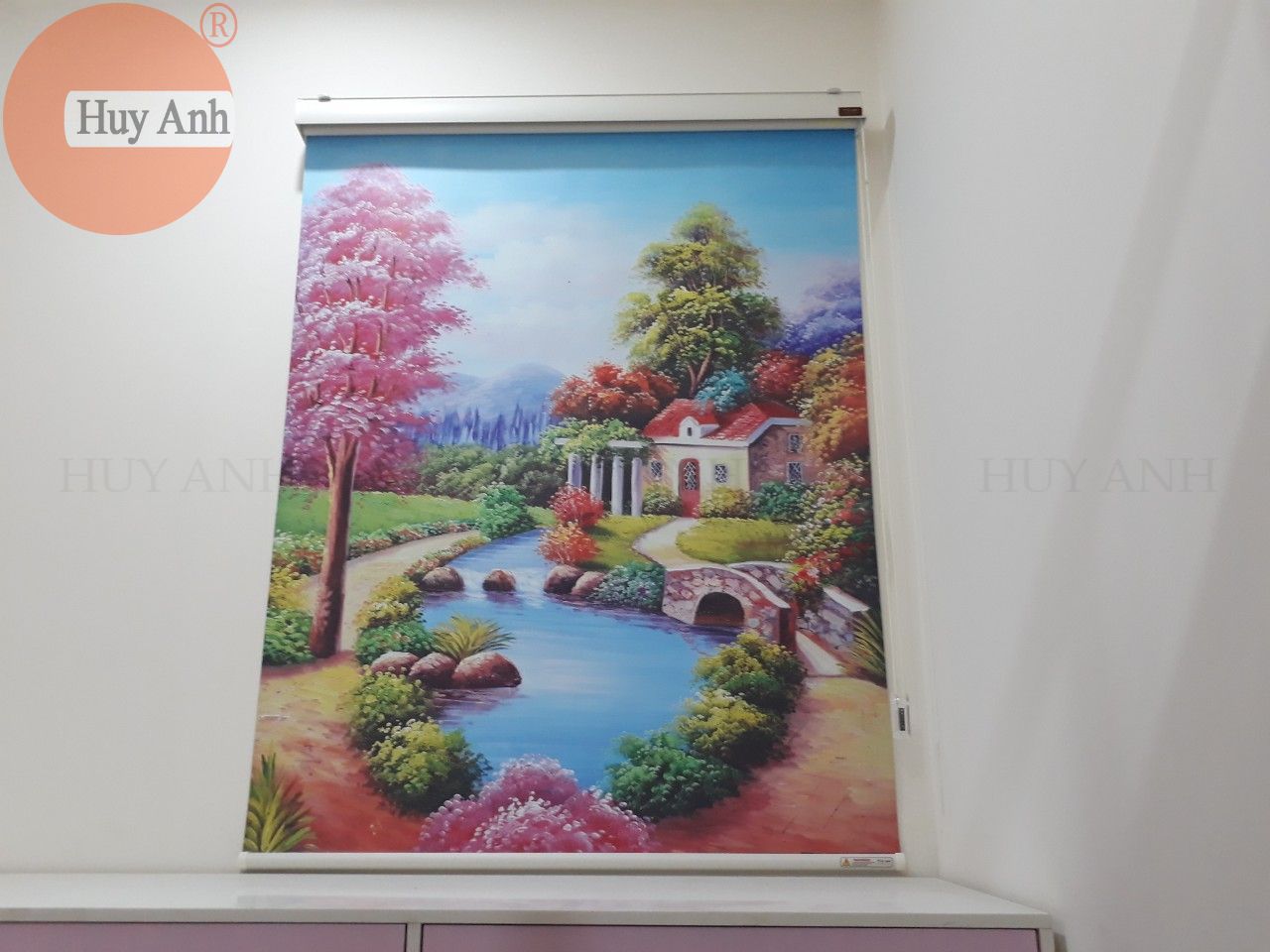 rèm cuốn tranh tokyo